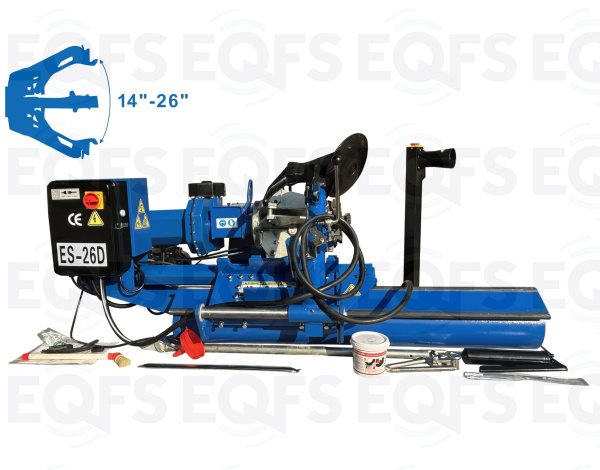 ES-26D Грузовой шиномонтажный станок (380 В) полуавтомат